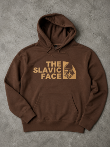 Bluza Slavic Face brąz