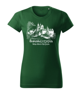 Koszulka damska Suwalszczyzna Klasztor w Wigrach